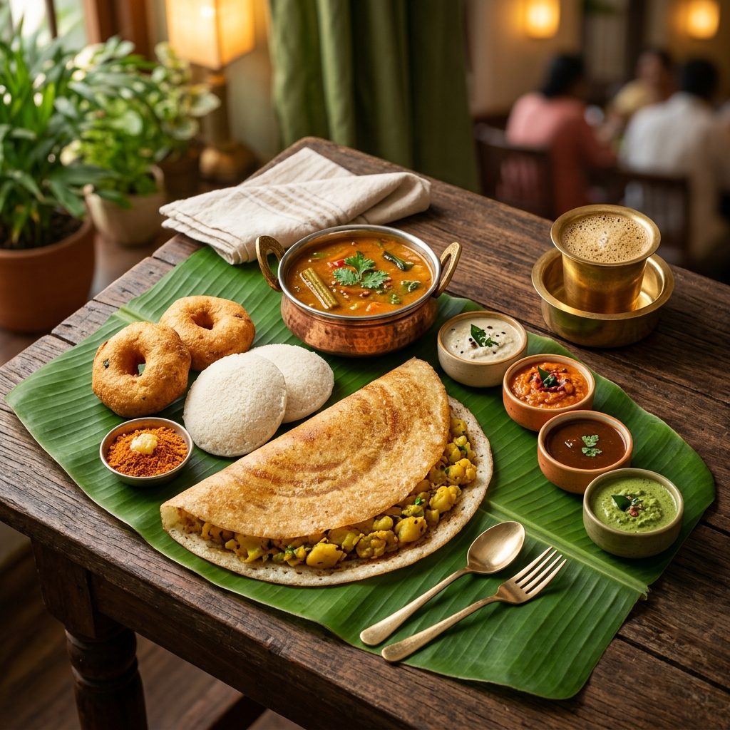 South Indian Food Spread