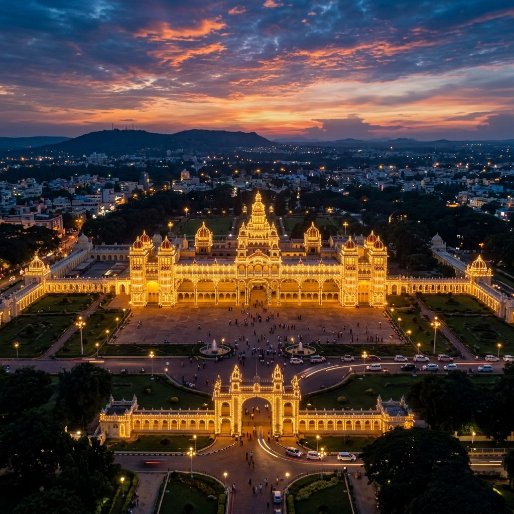 Mysore Palace Twilight
